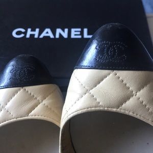Pre loved and refixed Chanel Flats!!
